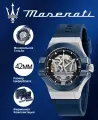 Наручные часы Maserati, серебряный, синий