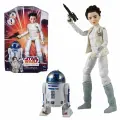 Игровой набор с куклой Звездные войны Принцесса Лея Органа и дроид R2-D2 серия Star Wars Forces of Destiny Hasbro