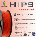 HIPS Красный 1000 гр. 1.75 мм пластик Bestfilament для 3D-принтера