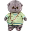 Budi Basa Мягкая Игрушка Кот Басик BABY в морском костюме (20см) (в подарочной коробке) BB-105, (ООО