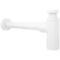 Сифон для раковины Wellsee Drainage System 182108000, латунь, цвет матовый белый