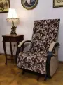 Дивандек - Накидка на кресло Павловские узоры 80 х 200 см + Подарок