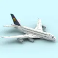 MOC Lufthansa Airbus A380 конструктор