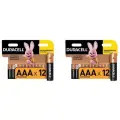 Duracell AAA (LR03/MN2400) | Китайские 1.5 Вольта, Щелочные (Алкалиновые) батарейки - 24шт.