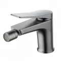 Смеситель Lemark Bronx LM3708GM для биде поворотный аэратор, латунь, графит