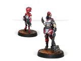 Corvus Belli Zoe & Pi-Well, Special Clockmakers Team (Engineer & Remote) (Nomads)