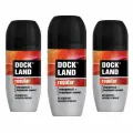 Dockland Дезодорант-антиперспирант мужской роликовый Regular, 50 мл, 3 шт