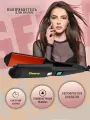 Электрощипцы - утюжок-выпрямитель для укладки волос Geemy GM-2895 с экраном температуры / Щипцы для моделирования причёски