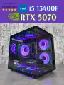 Игровой ПК RTX 5070 (12gb) Intel i5 13400F DDR5 32GB SSD m2 1tb ARGB Bunker