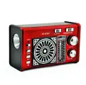 Радиоприемник с MP3 плеером и Bluetooth Waxiba XB-862BT (красный)