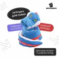 Игрушка Mr.Kranch для собак Змейка с карманами под лакомство 96 см синяя Mr. Kranch 4630147177677