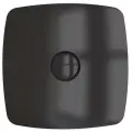 Вентилятор вытяжной RIO 4C Obsidian, D100 мм, 100 м3/час, c обратным клапаном, влагозащищённый, черный глянец, DiCiTi