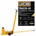 Домкрат подкатной JCB пневмогидравлический в комплекте с удлинителями, 35т (h min 360мм, h max 910мм, 8-12бар, 600л/мин)