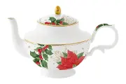 Чайник Easy Life Пуансеттия и ягоды в подарочной упаковке, 0.8л