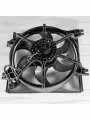 Вентилятор радиатора FREE-Z KM0158, для Hyundai Accent, металл, пластик, черный