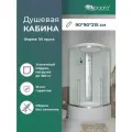 Душевая кабина Niagara Eco 90x90 E90/40/MT без гидромассажа 90х90 без гидромассажа матовый хром Китай