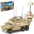 Игрушка конструктор Броневик радиосвязи 416 деталей набор детский , развивающий , блочный , для мальчиков , совместим с аналогами , для ребенка 6 лет , для детей , в подарок , для малыша , пластиковый , пластмассовый , с фигурками , наборы подарочные
