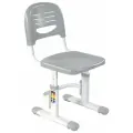 Детский стул FUNDESK Растишка SST3, пластик, металл, серый, регулируемая высота