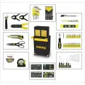 Инструментальная тележка WMC TOOLS с набором инструментов 257 предметов WMC-257(50600)