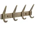 Планка с 4 крючками L24,5xH3 см. Veragio Gifortes, бронза VR. GFT-9074. BR