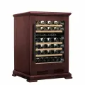 Винный холодильный шкаф компрессорный Meyvel MV46PRO-KBT2 (Спелая вишня) (отдельностоящий холодильник для вина на 46 бутылок)