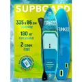 Сапборд Funkee Starsurge 335х86 см надувной двухслойный, с двухлопастным веслом, двухфазным насосом, 3 плавника