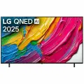 Телевизор LG 75QNED80A6A. ARUG 75(189см) 4K UHD (3840x2160), HDR 10+, HDR, HLG, черный, Смарт ТВ, Wi-Fi, Bluetooth