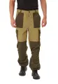 Брюки ГОРКА-ГОРЕЦ, цвет: СВ. хаки/Т. хаки, ткань: Палатка-235, 48-50, 170-176