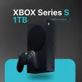Xbox Series S 1TB Carbon Black игровая приставка черного цвета