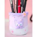 Подставка для канцелярии / органайзер настольный Kitty, purple, 11 см