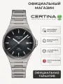 Наручные часы Certina, серебристый/черный