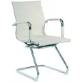Кресло Riva Chair RCH 6016-3, офисное, бежевое, искусственная кожа