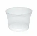 Контейнер с крышками 500 мл 40 штук / Контейнер пищевой 112 мм*77 мм, ведёрко, полупрозрачный Перинт