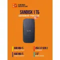 Внешний накопитель SSD SanDisk Portable 1 Тб USB 3.2 Gen 2 Type-C, черный