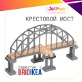 Крестовой мост для железной дороги