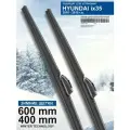 Зимние щетки стеклоочистителя для Hyundai ix35 - дворники ix35 зимние, комплект.