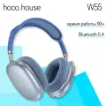 Беспроводные наушники Hoco W55, голубой