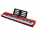 Синтезатор EMILY PIANO EK-7 RD портативный красный 61 клавиша в комплекте сетевой адаптер