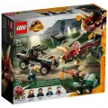 Конструктор LEGO Jurassic World 76950 Нападение трицератопса на пикап