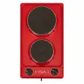 Электрическая настольная плита лысьва ЭПБ 22, 2 конфорки, красный