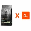 PREMIER LOW GRAIN DOG ADULT MINI LAMB & TURKEY низкозерновой для взрослых собак маленьких пород с ягненком и индейкой (3 кг х 4 шт)