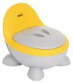 Горшок детский с высокой спинкой, крышкой и с мягким сиденьем Pituso Комфорт, унисекс, желтый