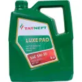 Синтетическое моторное масло Татнефть LUXE PAO 5W-30, 4л 4650229680864
