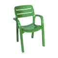 Кресло пластиковое Стандарт Пластик Далгория 83 x 44 x 60 см зеленое