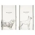 Комплект полотенец столовых BELLEHOME Dog breeds (set), 40х70 см, 50% лен, 50% хлопок