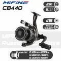 Катушка рыболовная с графитовой шпулей COBLLA CB440, 4 подшипника