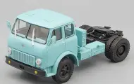 Масштабная модель грузовика коллекционная Минский 504Б седельный тягач, голубой