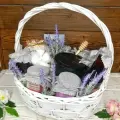 Подарочная корзина Zakazpodarka24 Королевская Рапсодия, в серебряной упаковке, для взрослых