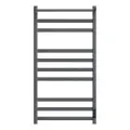 Электрический полотенцесушитель Point Меркурий PN83850PGR П9 500x1000 с полкой, диммер справа Графит премиум