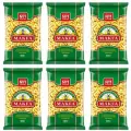 Makfa Макаронные изделия Рожки гладкие, из твердых сортов пшеницы, 400 гр, 6 шт